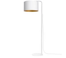 Stojací lampa ARDEN 1xE27/60W/230V bílá/zlatá