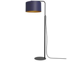 Stojací lampa ARDEN 1xE27/60W/230V fialová/zlatá