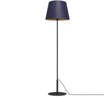 Stojací lampa ARDEN 1xE27/60W/230V fialová/zlatá