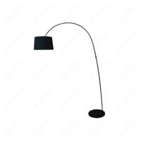 Stojací lampa AZzardo Ariana black AZ0002 E27 1x60W IP20 černá