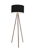 Stojací lampa AZzardo Finn copper black AZ3010 E27 1x60W IP20 45cm černo-měděná