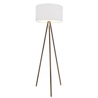 Stojací lampa AZzardo Finn copper white AZ3009 E27 1x60W IP20 45cm bílo-měděná