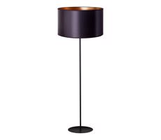 - Stojací lampa CANNES 1xE27/15W/230V pr. 45 cm černá/měděná