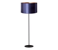 - Stojací lampa CANNES 1xE27/15W/230V pr. 45 cm fialová/měděná/černá