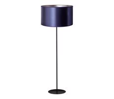 - Stojací lampa CANNES 1xE27/15W/230V pr. 45 cm fialová/stříbrná/černá