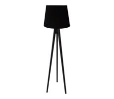 Stojací lampa CONE 1xE27/60W/230V wenge černá