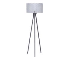 - Stojací lampa ECHO1 1xE27/40W/230V pr. 45 cm šedá/krajka