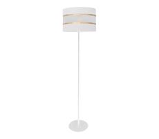 Stojací lampa HELEN 1xE27/15W/230V bílá/zlatá