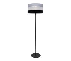 Stojací lampa HELEN 1xE27/15W/230V černá/šedá/stříbrná