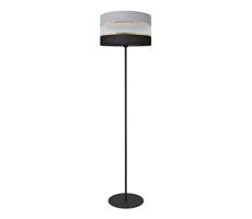 Stojací lampa HELEN 1xE27/15W/230V černá/šedá/zlatá