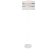 Stojací lampa HELEN 1xE27/60W/230V bílá/zlatá