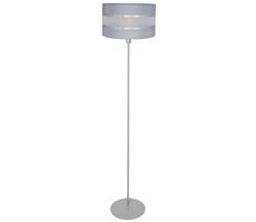 Stojací lampa HELEN 1xE27/60W/230V šedá/stříbrná