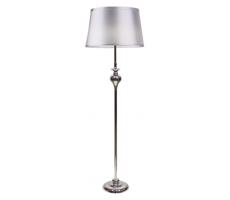 Stojací lampa PRIMA 1xE27/60W/230V stříbrná/lesklý chrom