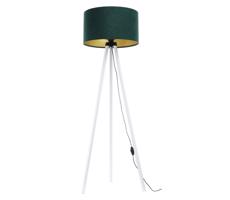 Stojací lampa STANDART 1xE27/60W/230V zelená/bílá