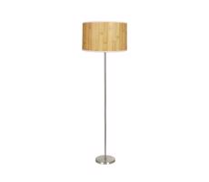 Stojací lampa TIMBER 1xE27/60W/230V béžová/matný chrom