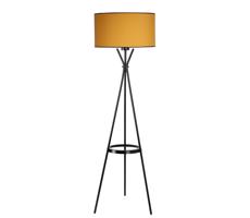 Stojací lampa VENEDIK 1xE27/60W/230V oranžová/černá