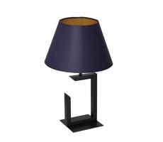 Stolní lampa 1xE27/60W/230V 45 cm modrá/zlatá