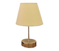 Stolní lampa 1xE27/60W/230V béžová/zlatá