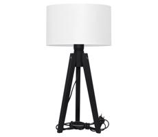 Stolní lampa ALBA 1xE27/60W/230V bílá/borovice