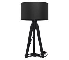 Stolní lampa ALBA 1xE27/60W/230V černá/borovice