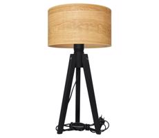 Stolní lampa ALBA 1xE27/60W/230V hnědá/borovice