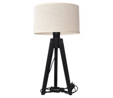 Stolní lampa ALBA 1xE27/60W/230V krémová/borovice