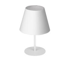 Stolní lampa ARDEN 1xE27/60W/230V pr. 20 cm bílá