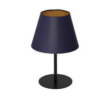 Stolní lampa ARDEN 1xE27/60W/230V pr. 20 cm fialová/zlatá