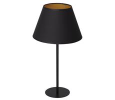 Stolní lampa ARDEN 1xE27/60W/230V pr. 30 cm černá/zlatá