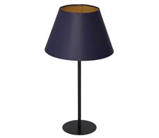 Stolní lampa ARDEN 1xE27/60W/230V pr. 30 cm fialová/zlatá