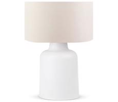 Stolní lampa AYD 1xE27/60W/230V béžová/bílá