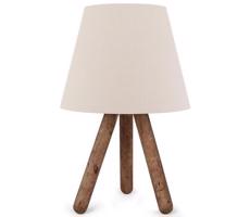 Stolní lampa AYD 1xE27/60W/230V béžová/hnědá