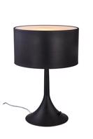 Stolní lampa AZzardo Niang black AZ2916 E27 1x60W IP20 37cm černá stmívatelná