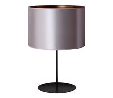 - Stolní lampa CANNES 1xE14/15W/230V pr. 20 cm stříbrná/měděná/černá