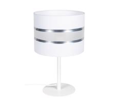 Stolní lampa CORAL 1xE27/60W/230V bílá