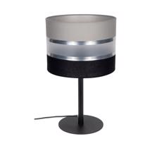 Stolní lampa CORAL 1xE27/60W/230V černá/šedá