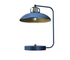 Stolní lampa FELIX 1xE27/60W/230V modrá