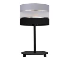 Stolní lampa HELEN 1xE27/15W/230V černá/šedá/stříbrná