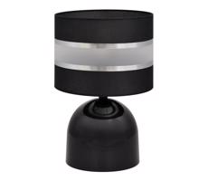 Stolní lampa HELEN 1xE27/15W/230V černá/stříbrná