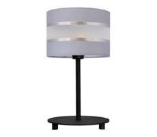 Stolní lampa HELEN 1xE27/15W/230V šedá/černá