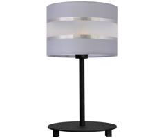 Stolní lampa HELEN 1xE27/60W/230V šedá/černá