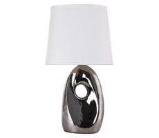 Stolní lampa HIERRO 1xE27/60W/230V bílá/lesklý chrom