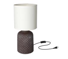 Stolní lampa INER 1xE14/40W/230V hnědá