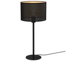 Stolní lampa LOFT SHADE 1xE27/60W/230V pr. 25 cm černá/zlatá