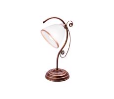 Stolní lampa RETRO II 1xE27/60W/230V bronz patina