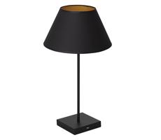 Stolní lampa s USB konektorem 1xE27/60W/230V černá