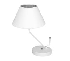 Stolní lampa VICTORIA 1xE27/60W/230V bílá