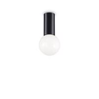 Stropní a nástěnné přisazené svítidlo Ideal Lux Petit PL1 Nero 232980 E27 1x60W IP20 černé