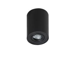 Stropní bodové přisazené svítidlo AZzardo Bross 1 black/black AZ2135 GU10 1x50W IP20 černé