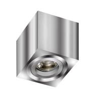 Stropní bodové přisazené svítidlo AZzardo Mini Eloy chrome AZ1755 GU10 1x50W IP20 8cm chromové